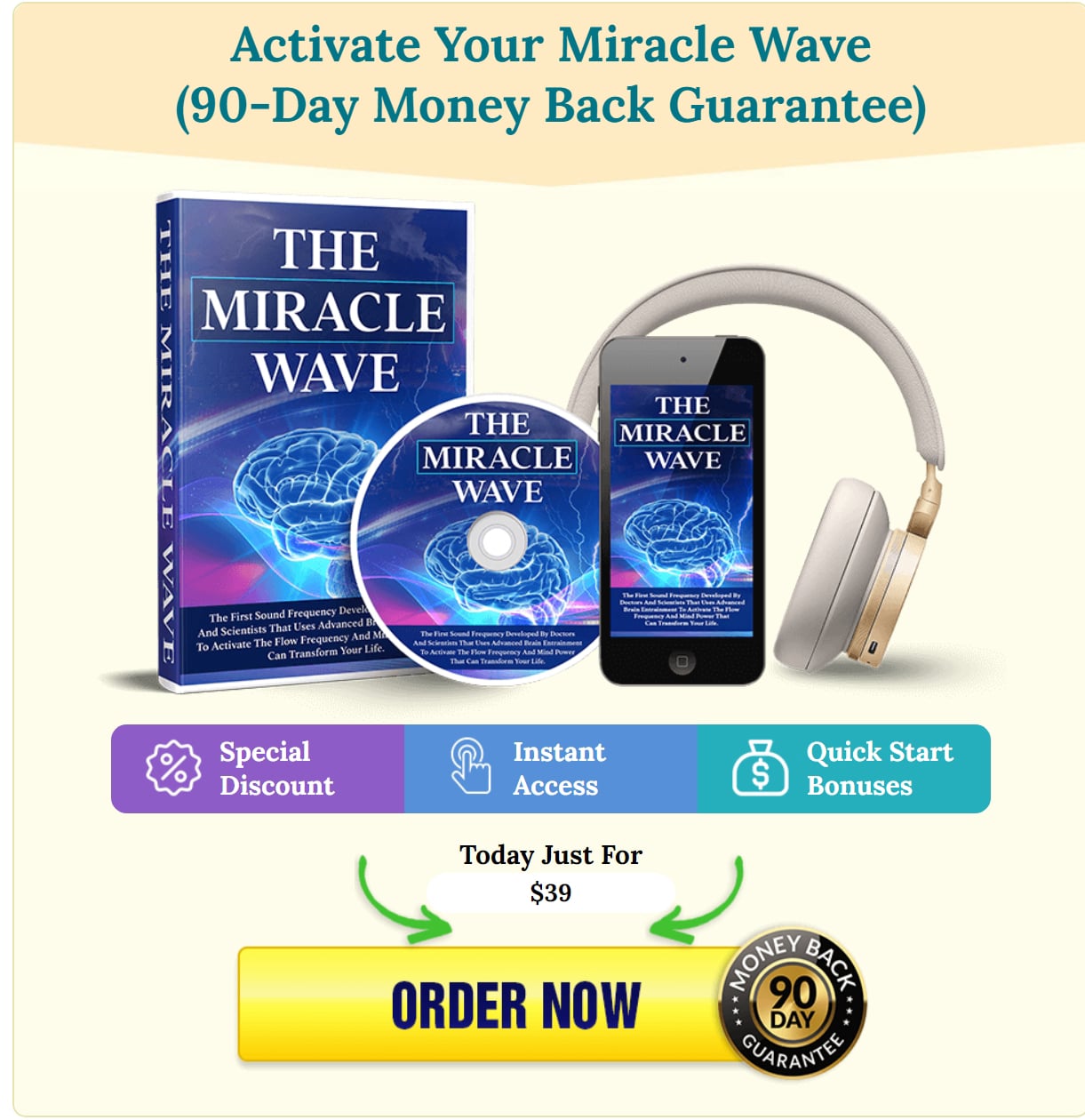 The Miracle Wave pricing